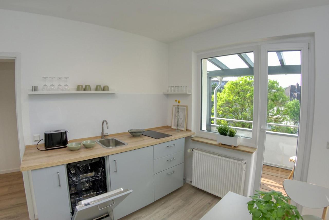 Appartement Mit Balkon Westfalenhalle Und Universitaet Fusslaeufig Dortmund Eksteriør bilde